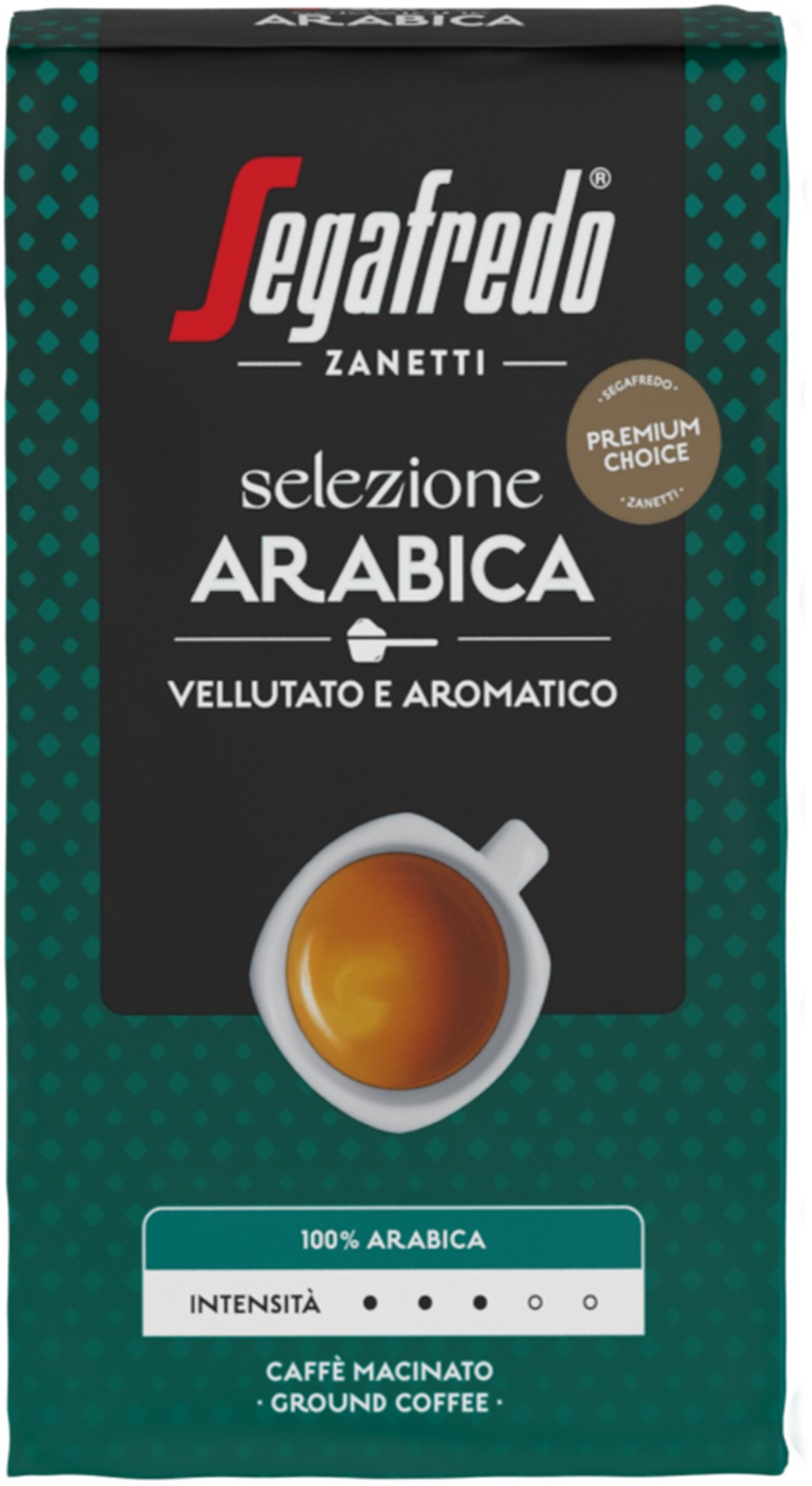 Segafredo Selezione Arabica, zrnková káva, 500 g