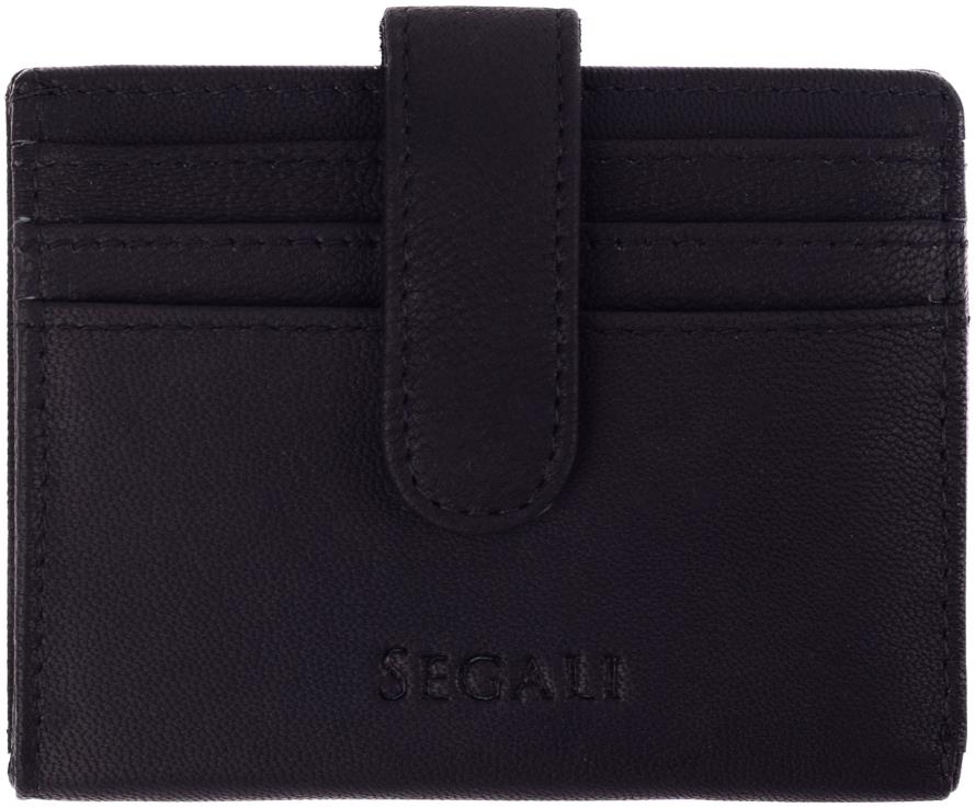 SEGALI Na doklady kožená 560 čierna