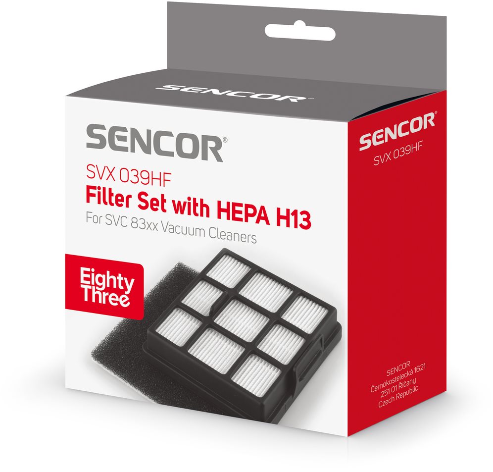 SENCOR SVX 039HF súprava filtrov pre SVC 83x