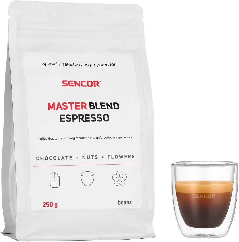 SENCOR Master Blend Espresso, zrnková, 250 g