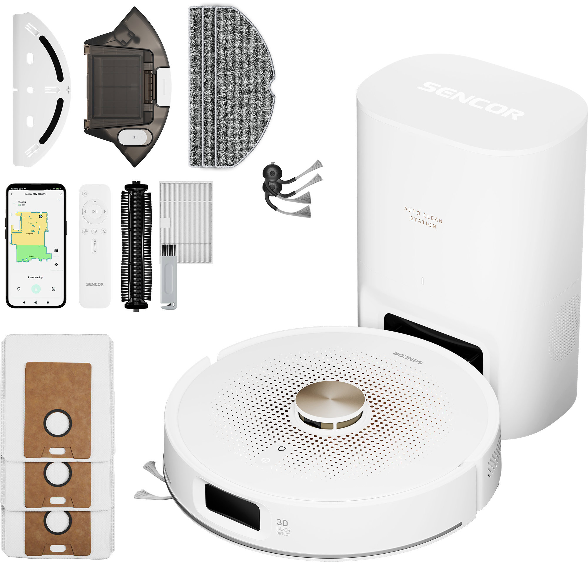 SENCOR SRV 9485WH Cut & Clean
