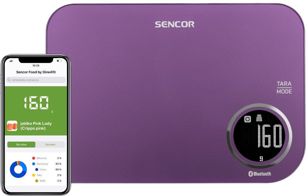 SENCOR SKS 7073VT Smart kuchynská váha