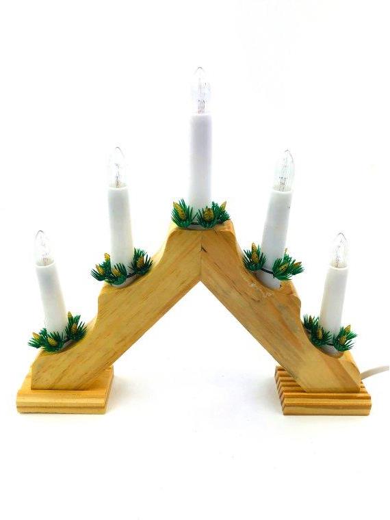 Senzanakupy pyramída, 5 žiaroviek – do zásuvky