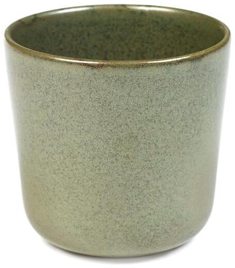 Serax Surface Hrnček bez ucha 300 ml, camo zelený