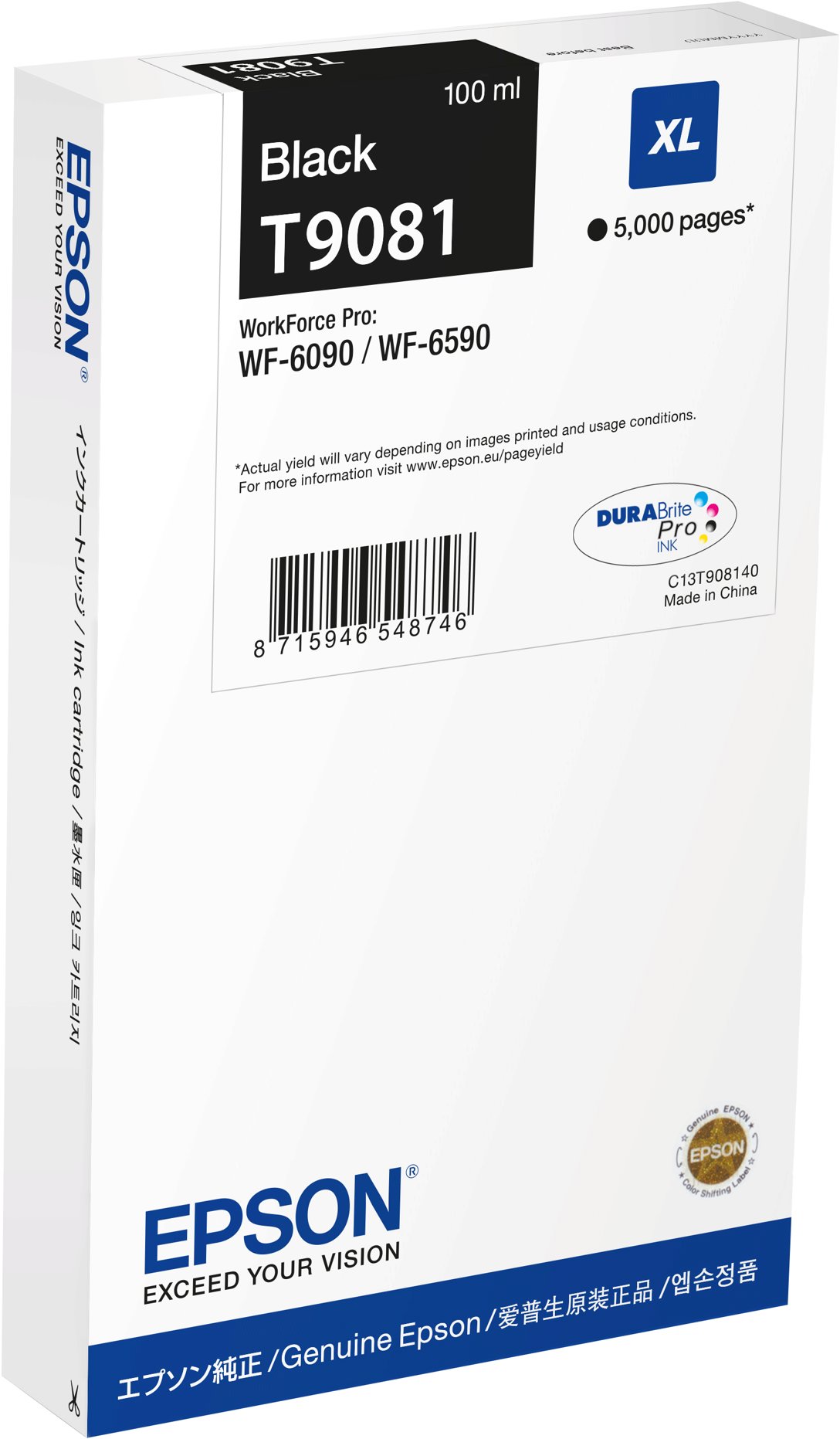 Epson C13T90814N XL čierna