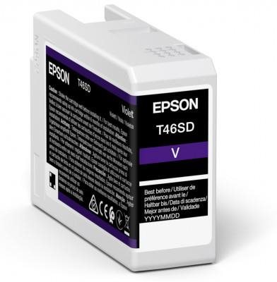 Epson Singlepack Violet T46SD UltraChrome Pro 10 ink 25 ml
