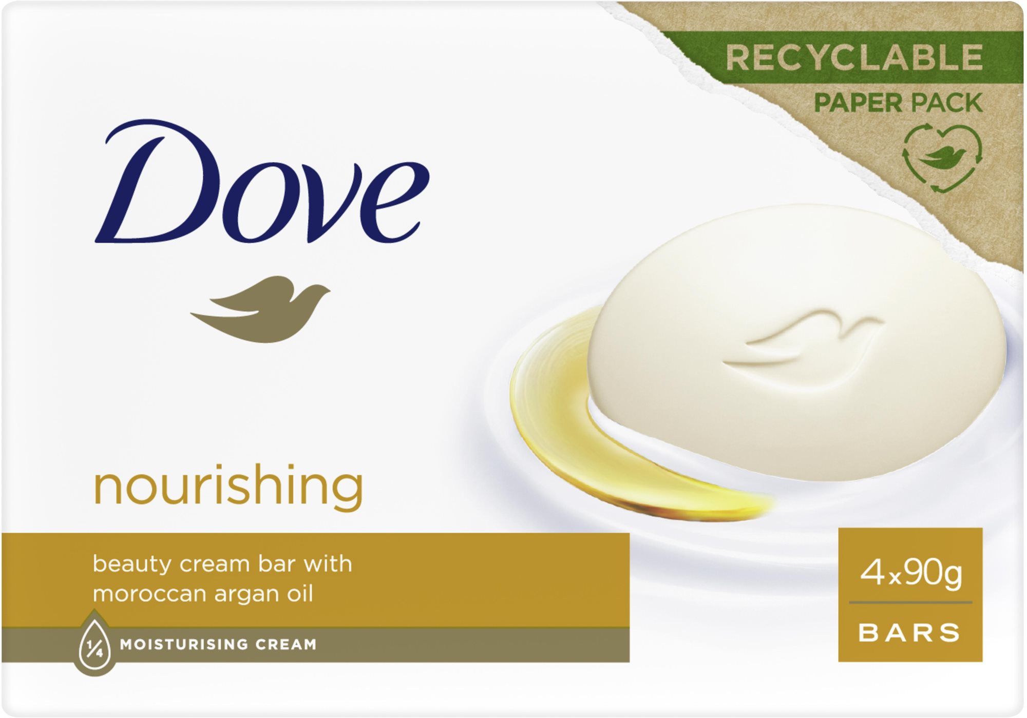 DOVE Supreme Creamoil krémová tableta s olejom 4 × 90 g