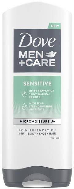 DOVE Men Sensitive Sprchový gél 400 ml