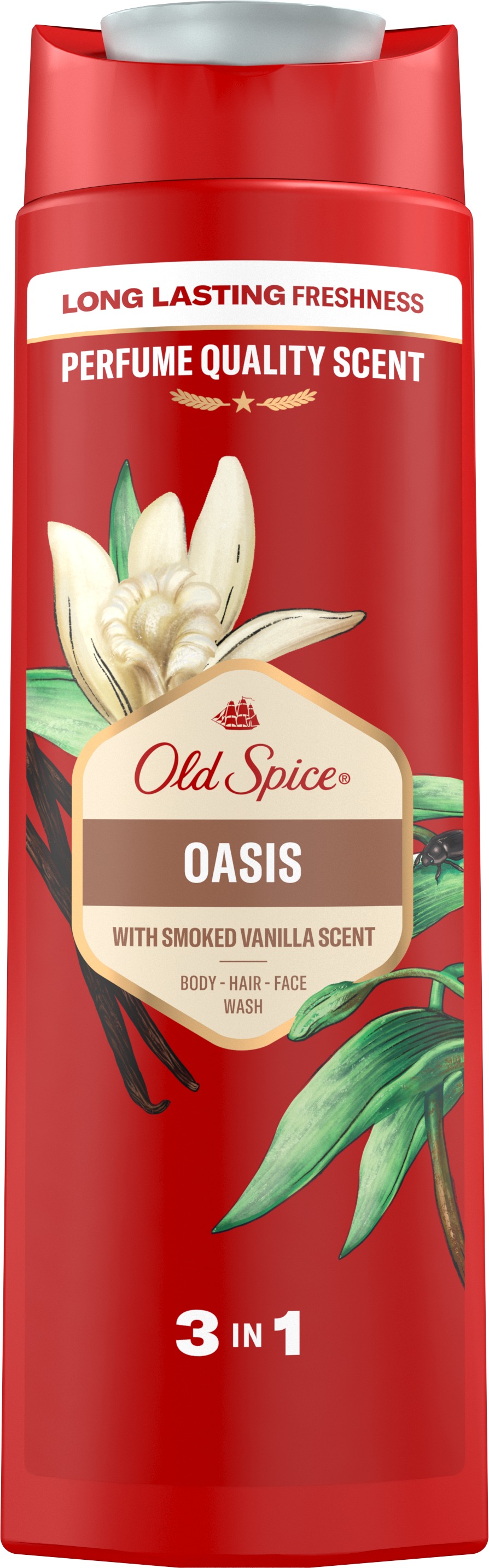 Old spice Oasis Sprchový gél a šampón 3v1 400ml