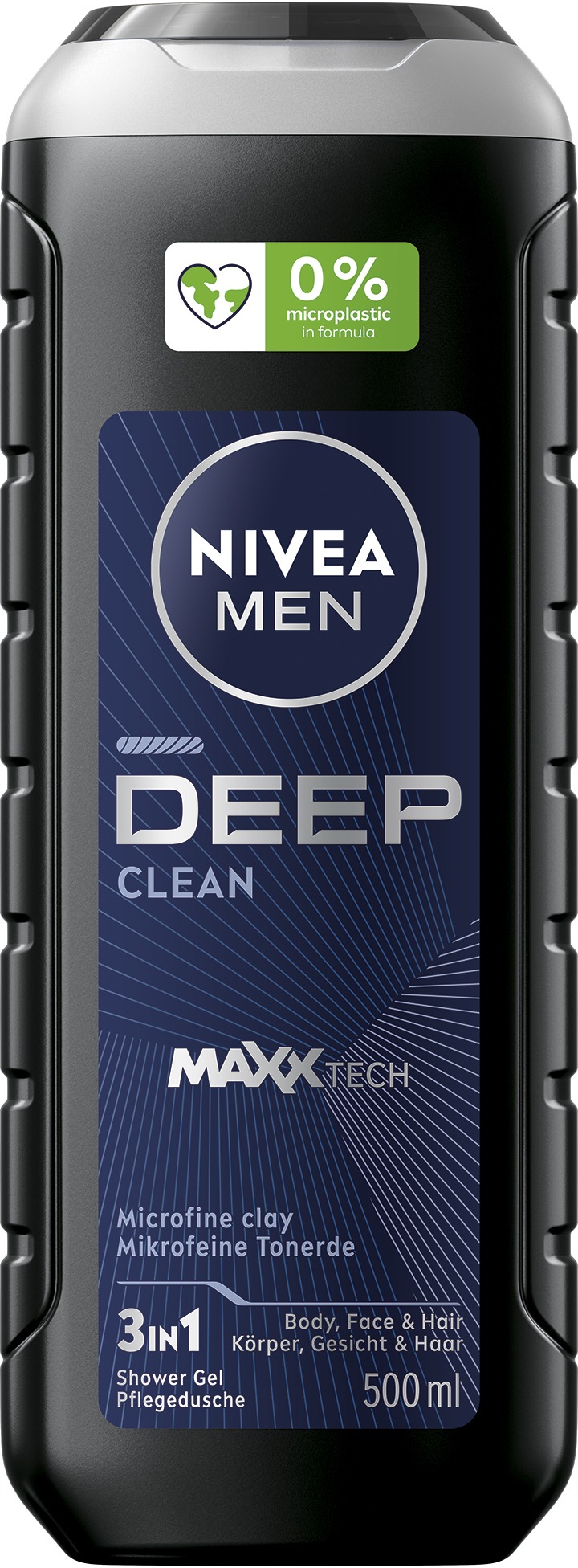 NIVEA Men Deep Shower gél 500 ml