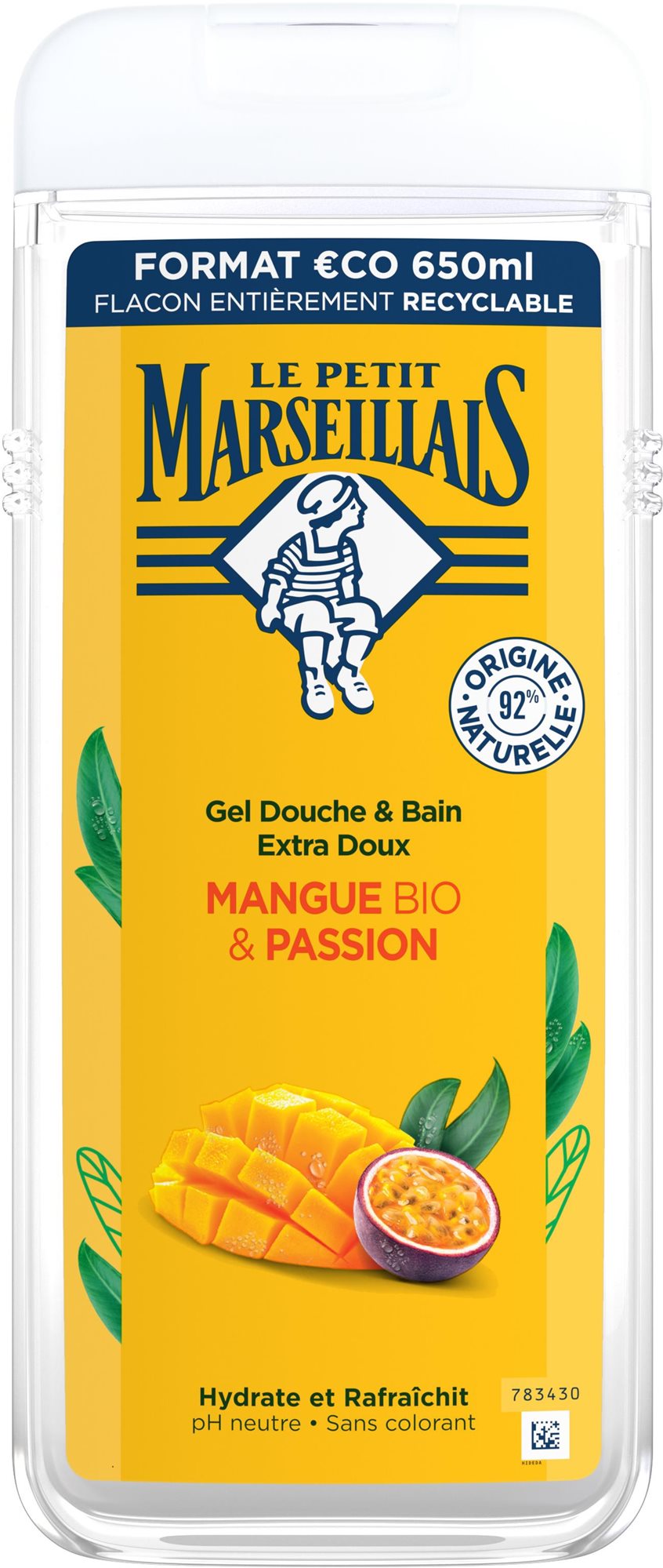 LE PETIT MARSEILLAIS BIO Mango & Marakuja 650 ml