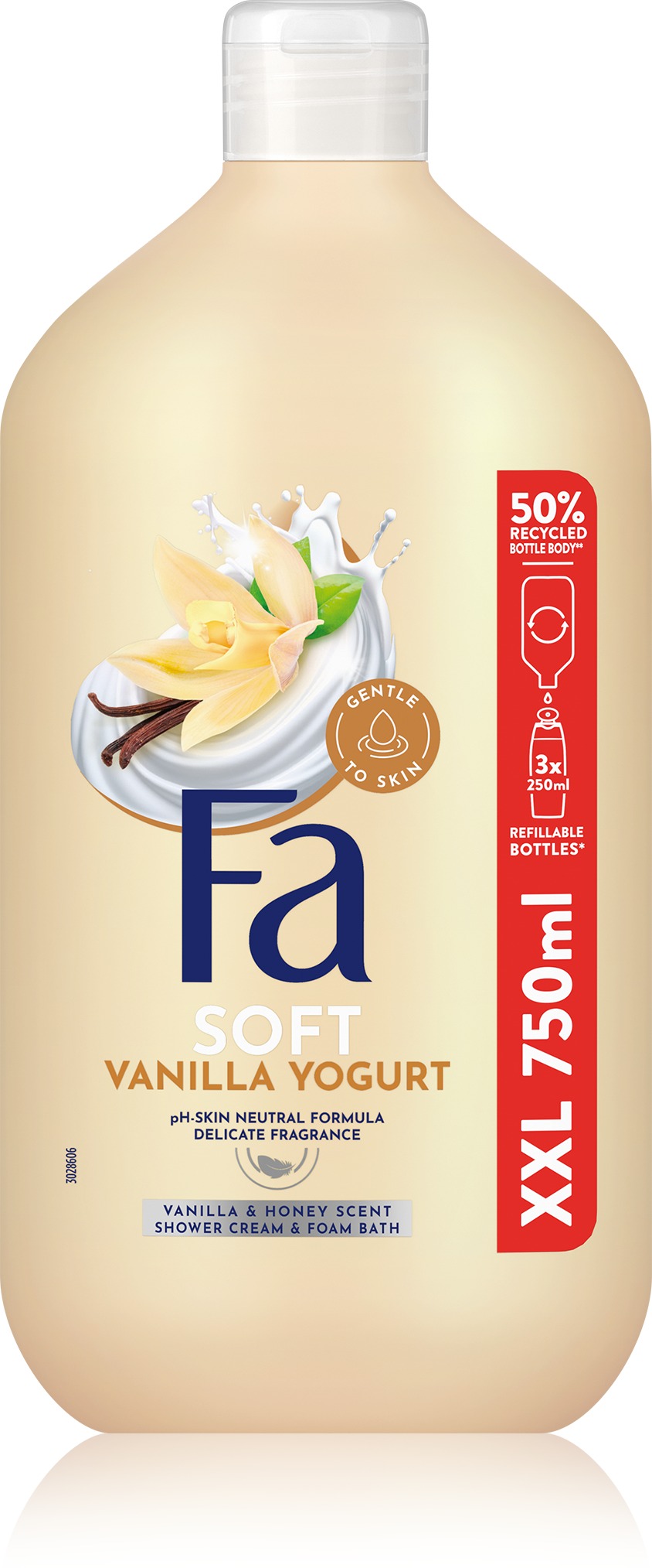 FA Vanilla Honey Yoghurt 750 ml