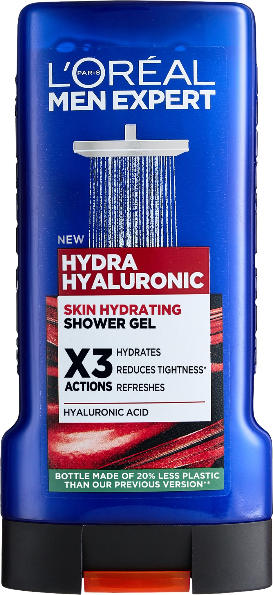 L'ORÉAL PARIS Men Expert Hydra Hyaluronic hydratačný sprchový gél, 300 ml