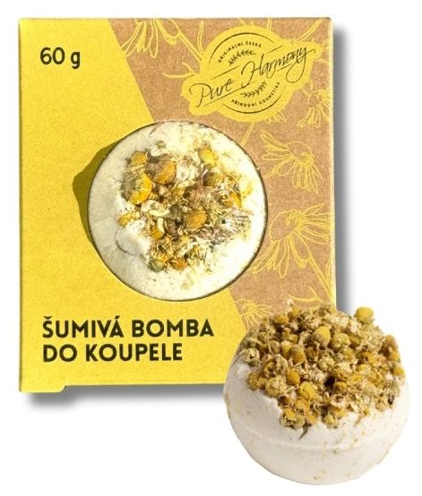 PURE HARMONY Šumivá bomba harmanček 60 g