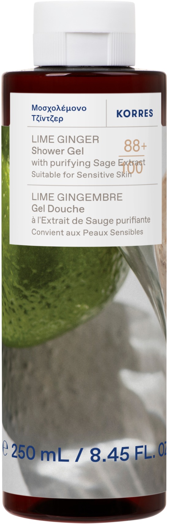 KORRES Ginger & Lime Renewing Body Cleanser 250 ml