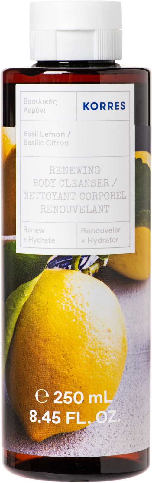 KORRES Basil Lemon Shower Gel 250 ml