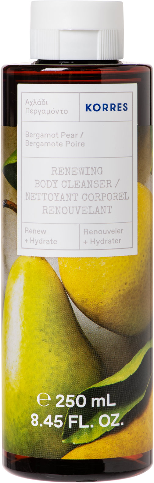 KORRES Bergamot Pear Renewing Body Cleanser 250 ml