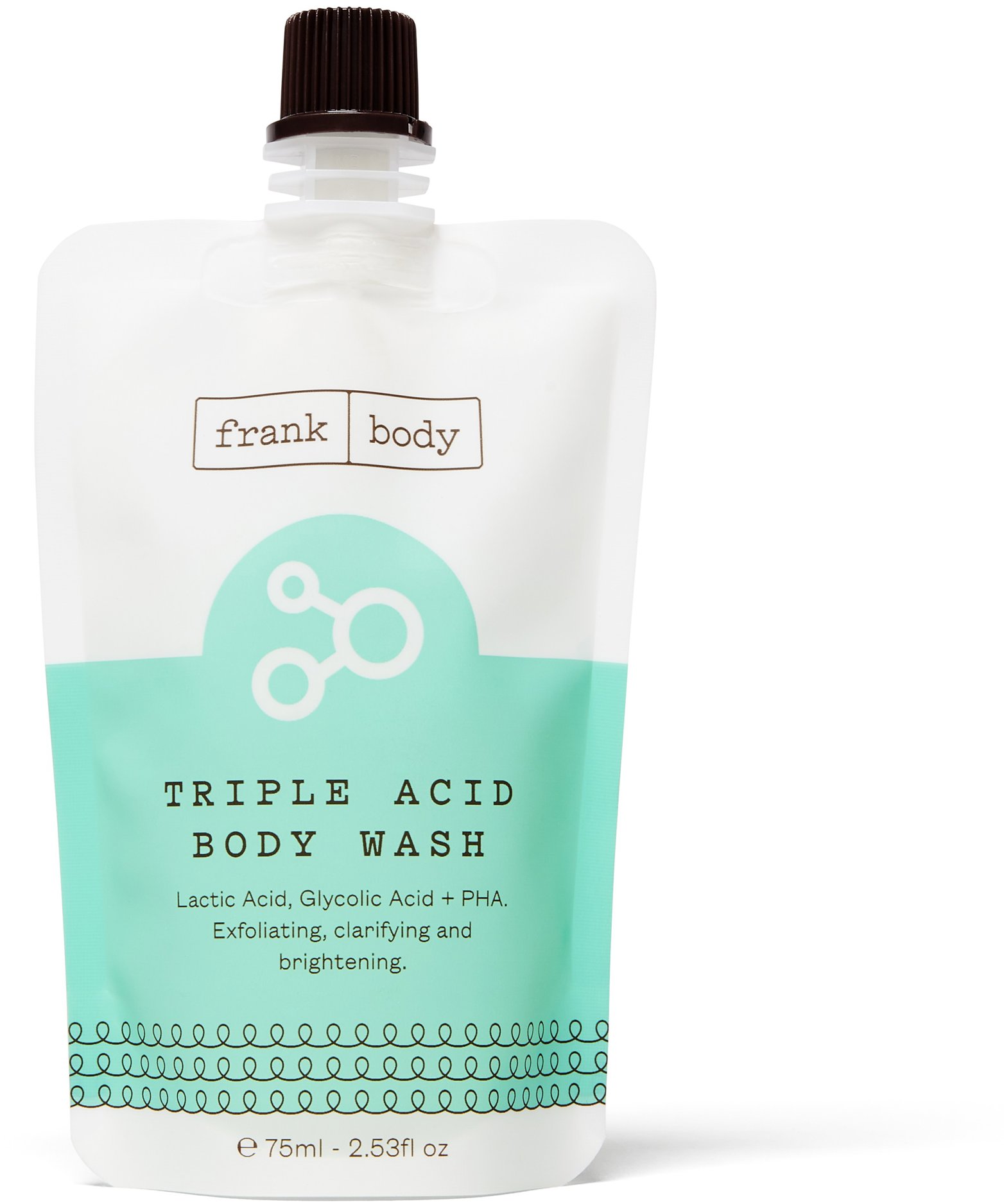 FRANK BODY Triple Acid Body Wash 75 ml
