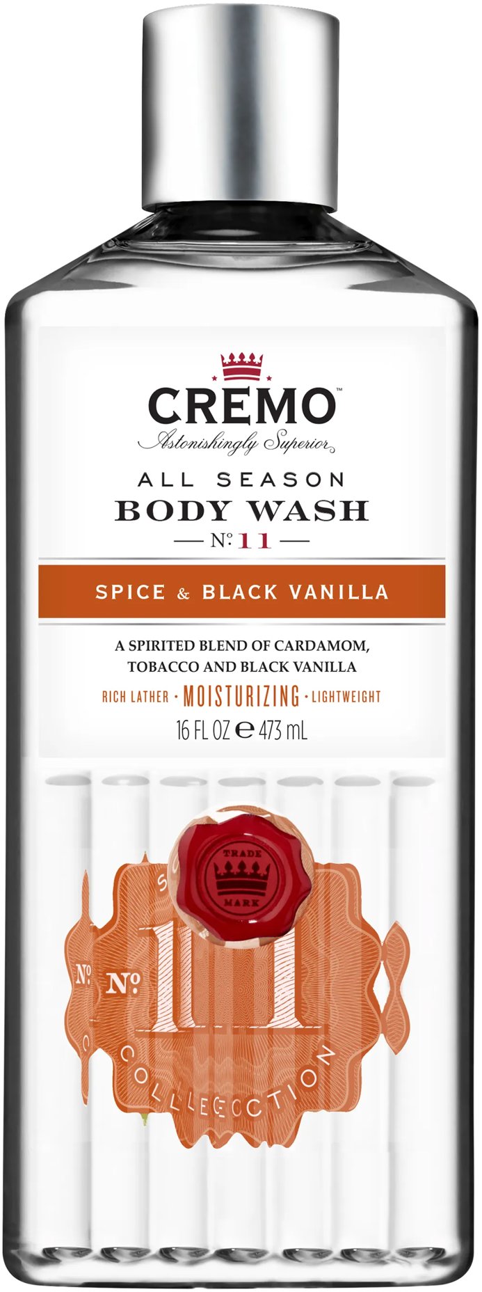 CREMO Spice & Black Vanilla 473 ml