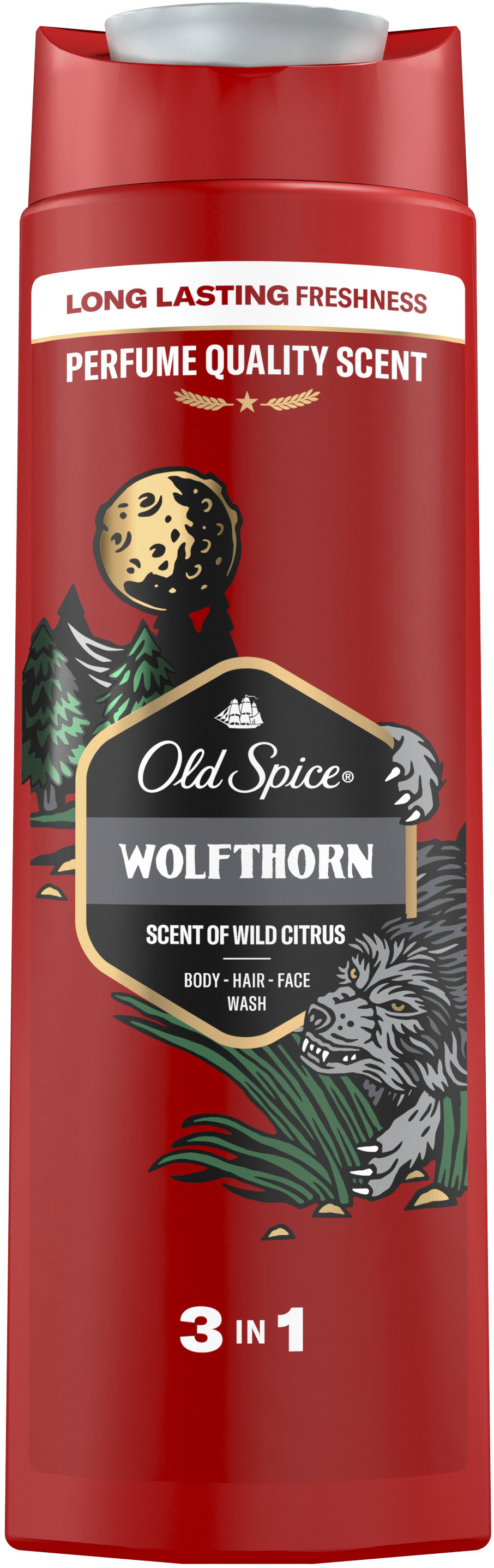 Old spice Wolfthorn Sprchový gél a šampón 3v1 400ml