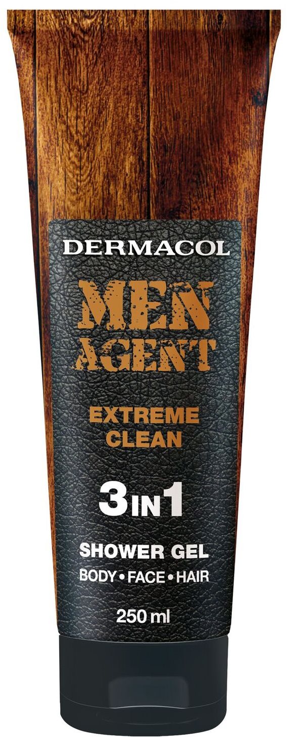 DERMACOL Men Agent Extreme Clean 3 in 1 Shower Gel 250 ml
