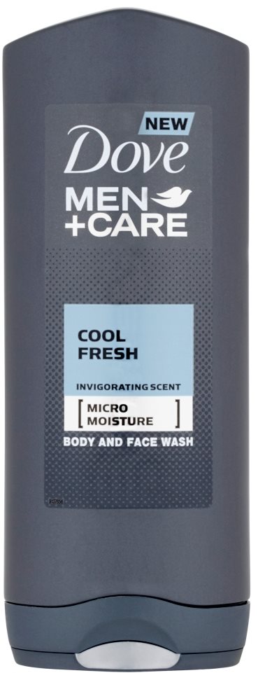 Dove Men + Care Cool Fresh sprchovací gél na telo a tvár pre mužov 400 ml