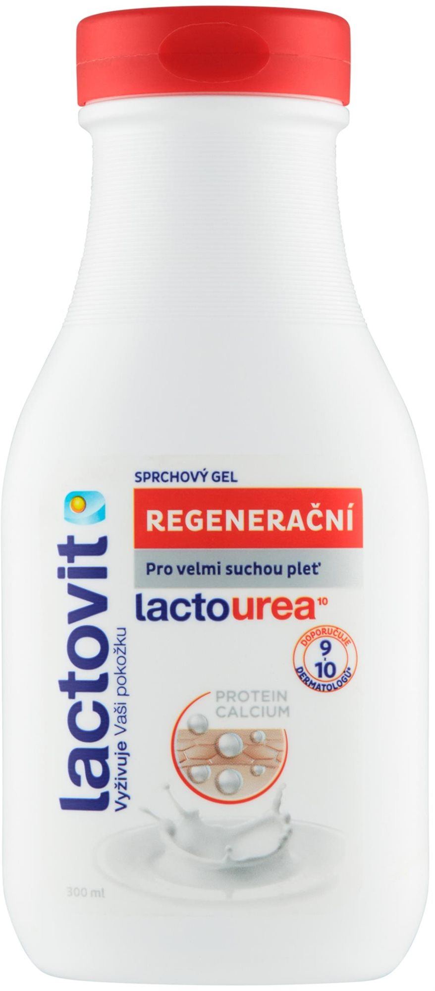 LACTOVIT Lactourea Sprchový gél regeneračný 300 ml