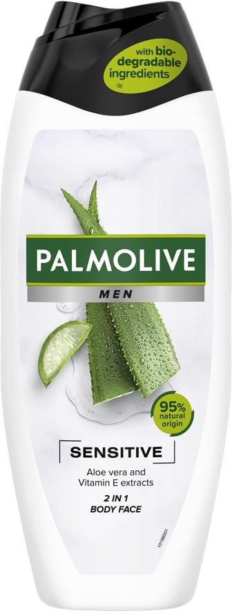 PALMOLIVE For Men Green Sensitive Sprchový Gél 2 in 1 500 ml