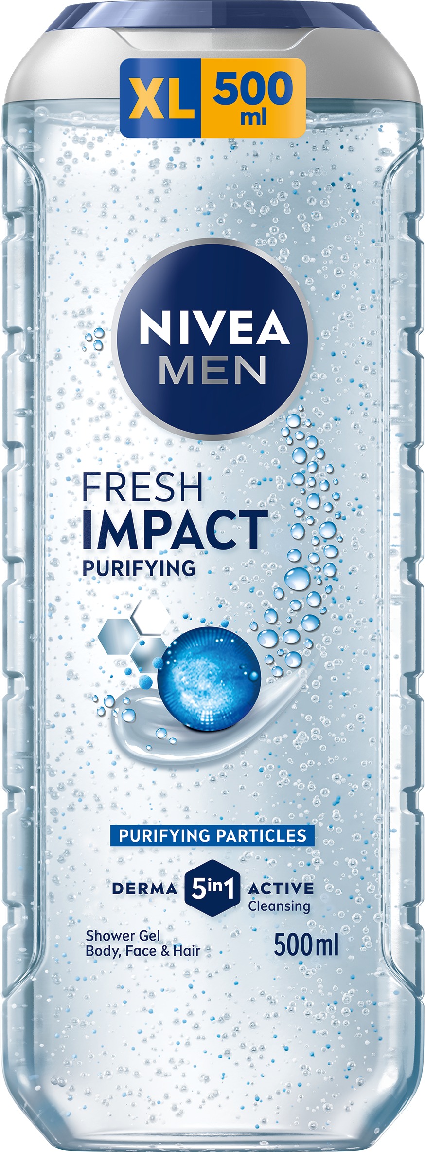 NIVEA MEN Pure Impact Shower Gel 500 ml