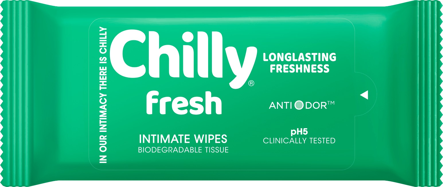 CHILLY Intímne obrúsky Fresh 12 ks