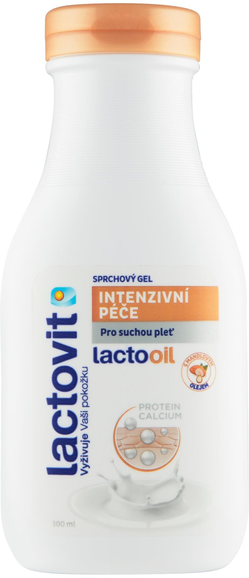 LACTOVIT Sprchovací gél Intenzívna starostlivosť LactoOil 300 ml