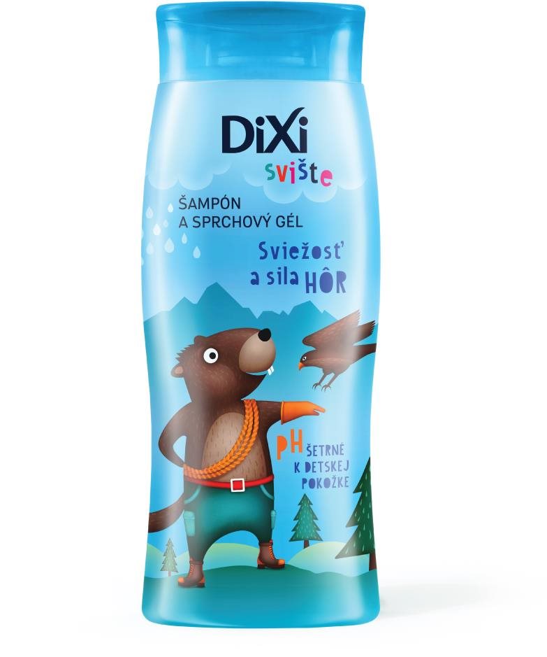 DIXI Svište Šampón a sprchovací gél Sviežosť a sila hôr 250 ml
