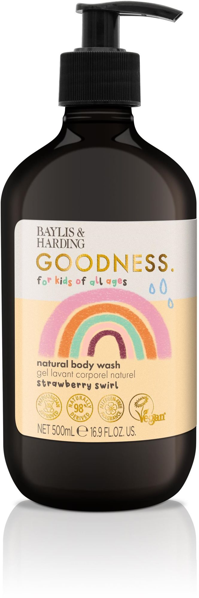 BAYLIS & HARDING Detský umývací gél Goodness 500 ml