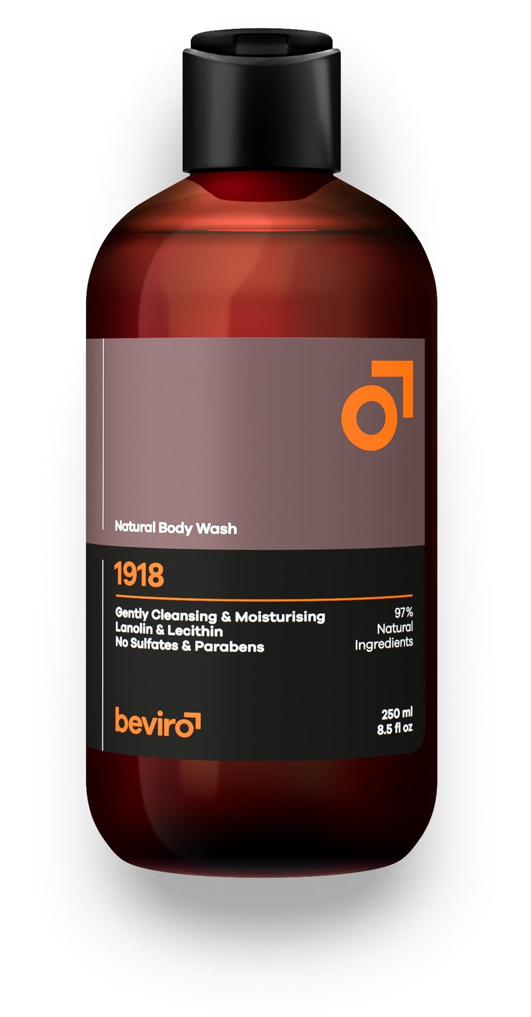 BEVIRO Natural Body Wash 1918 250 ml