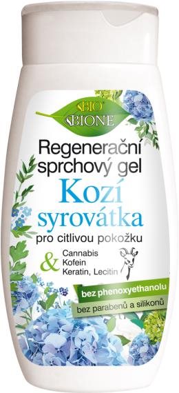 BIONE COSMETICS Bio Kozia srvátka Regeneračný sprchovací gél 260 ml