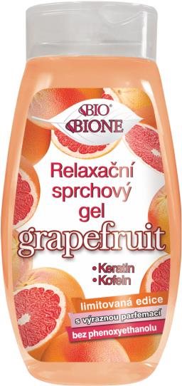 BIONE COSMETICS Bio Grapefruit Relaxačný sprchový gél 260 ml