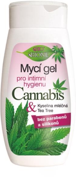 BIONE COSMETICS Bio Cannabis Umývací gél na intímnu hygienu 260 ml