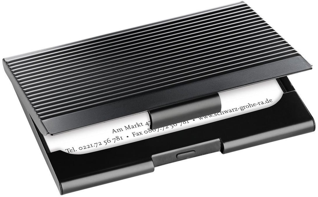 SIGEL kovové puzdro, na až 20 vizitiek