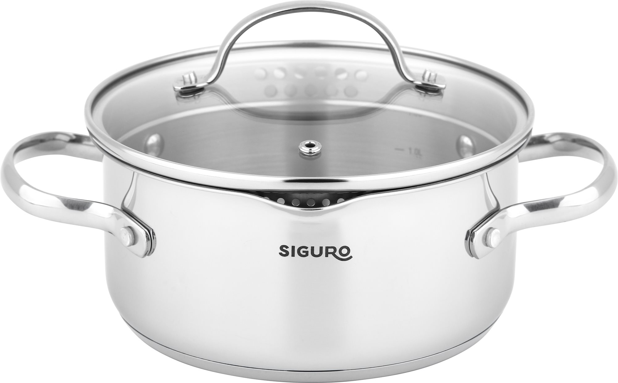 Siguro Hrniec Pure Delight s inteligentnou pokrievkou, 18 cm