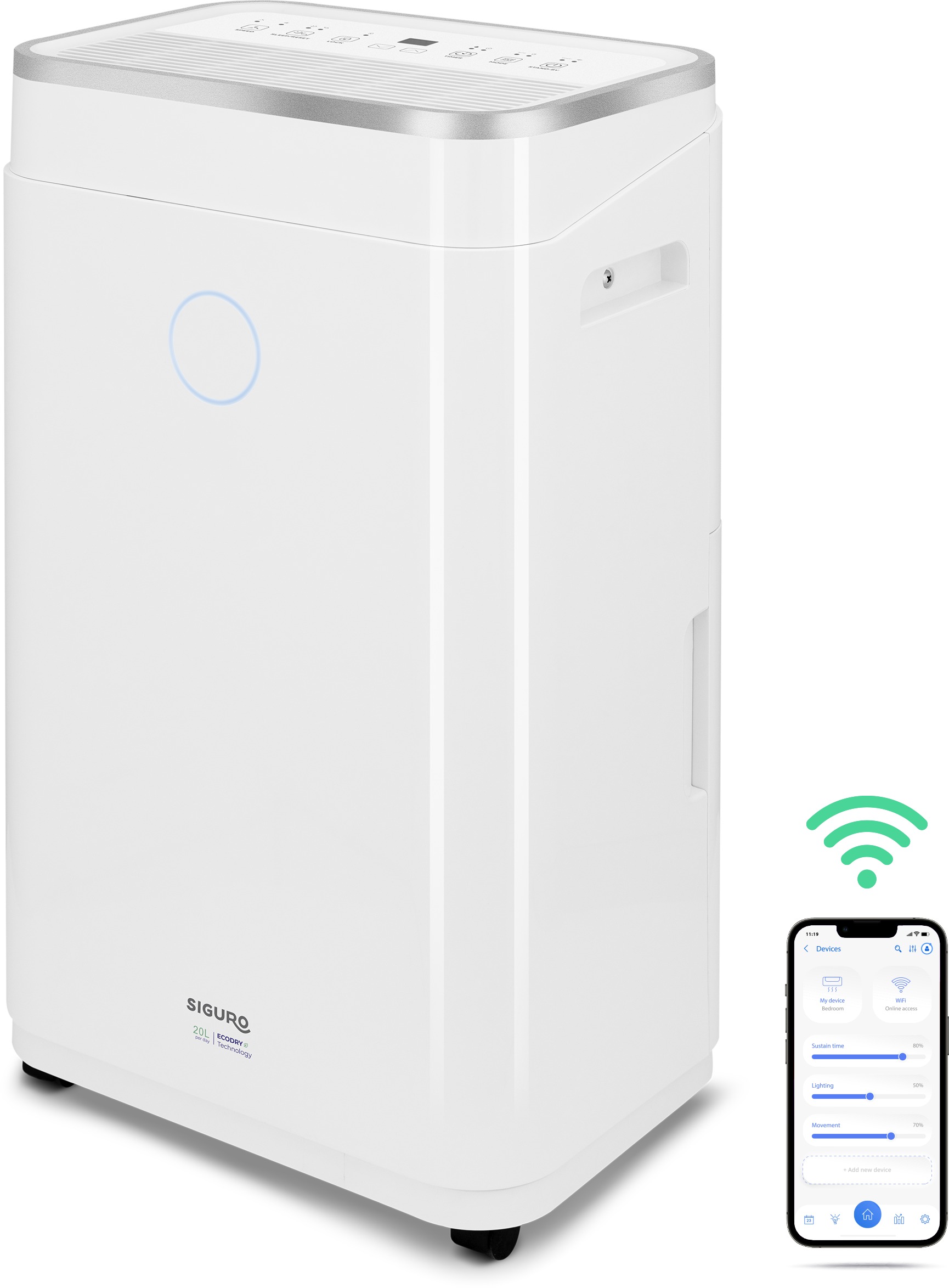 Siguro DH-P300 W Orca 20 l WiFi