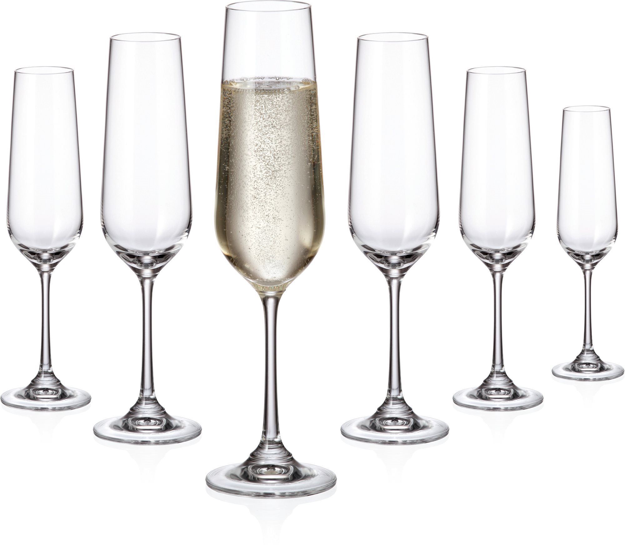 Siguro Súprava pohárov na sekt Locus, 200 ml, 6 ks