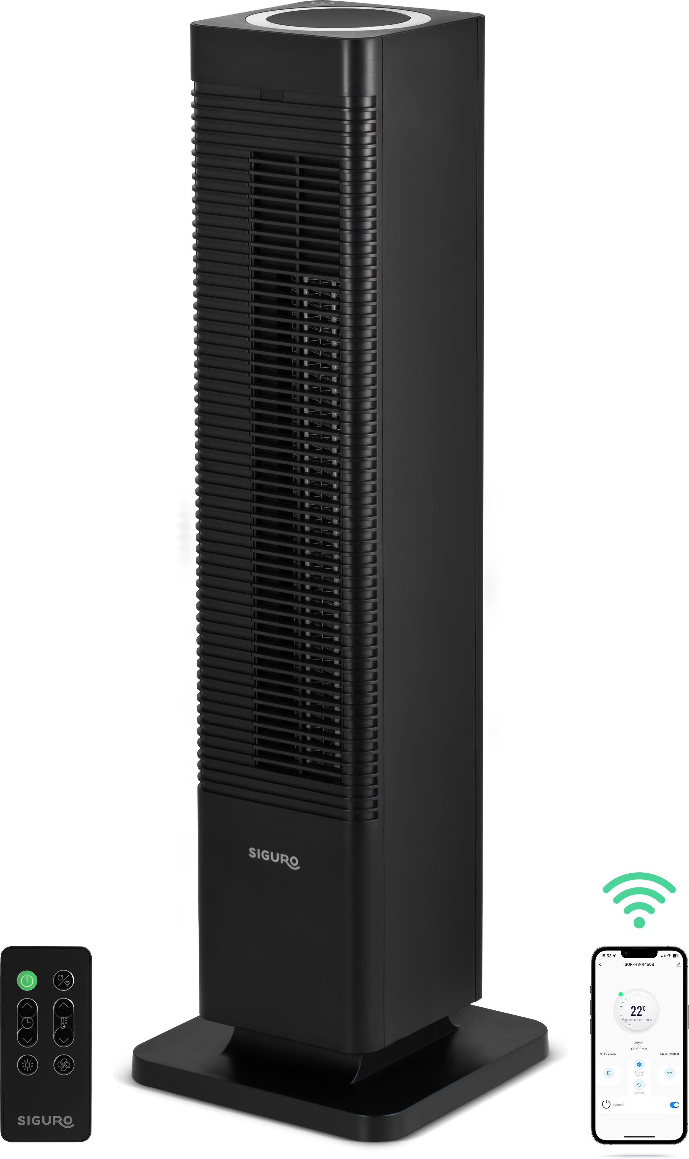 Siguro HS-R450B Reindeer Hot & Cool, WiFi