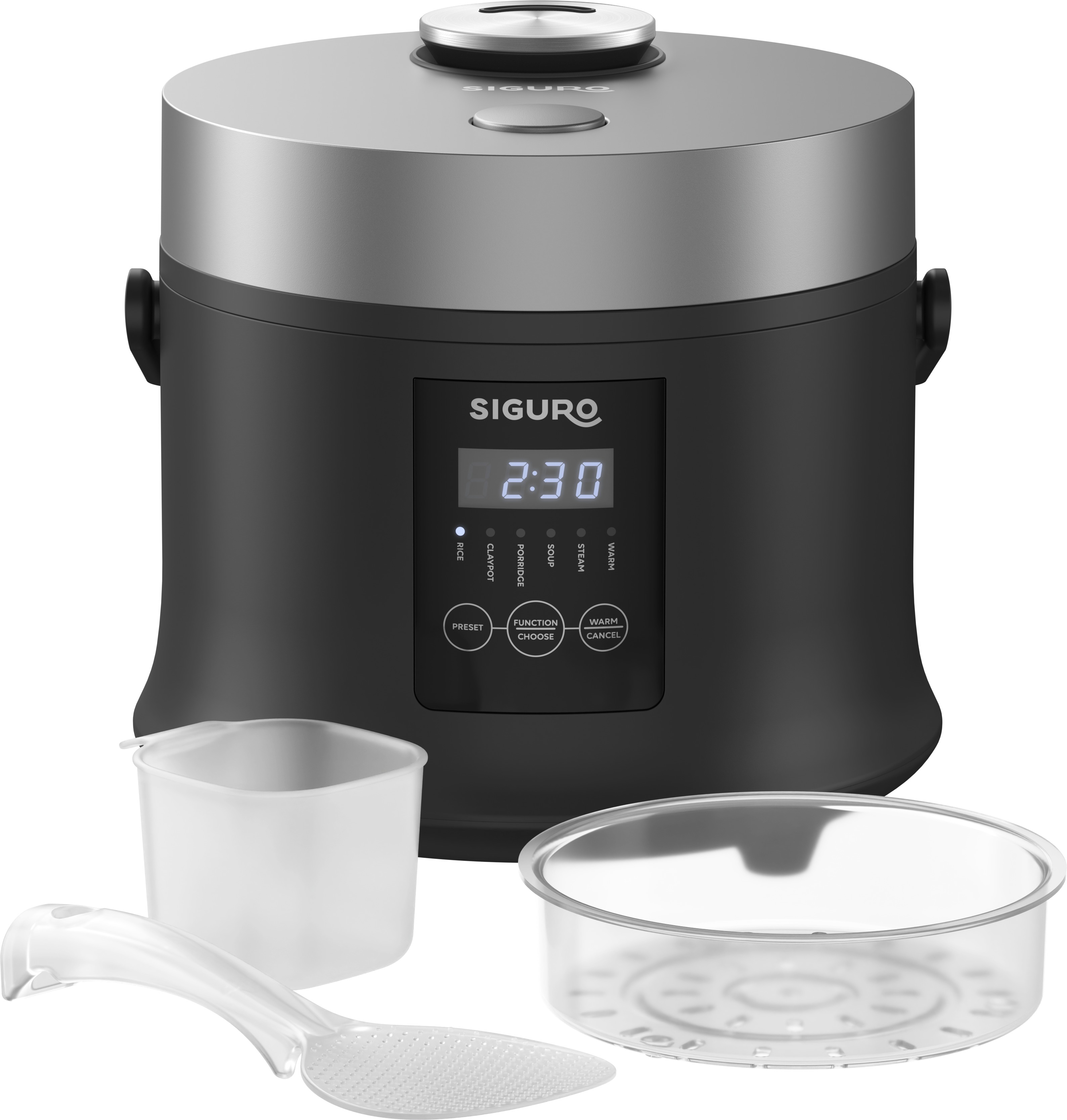 Siguro Rice Master Digital Gen. 2 R350B s naparovačom, ILAG ®