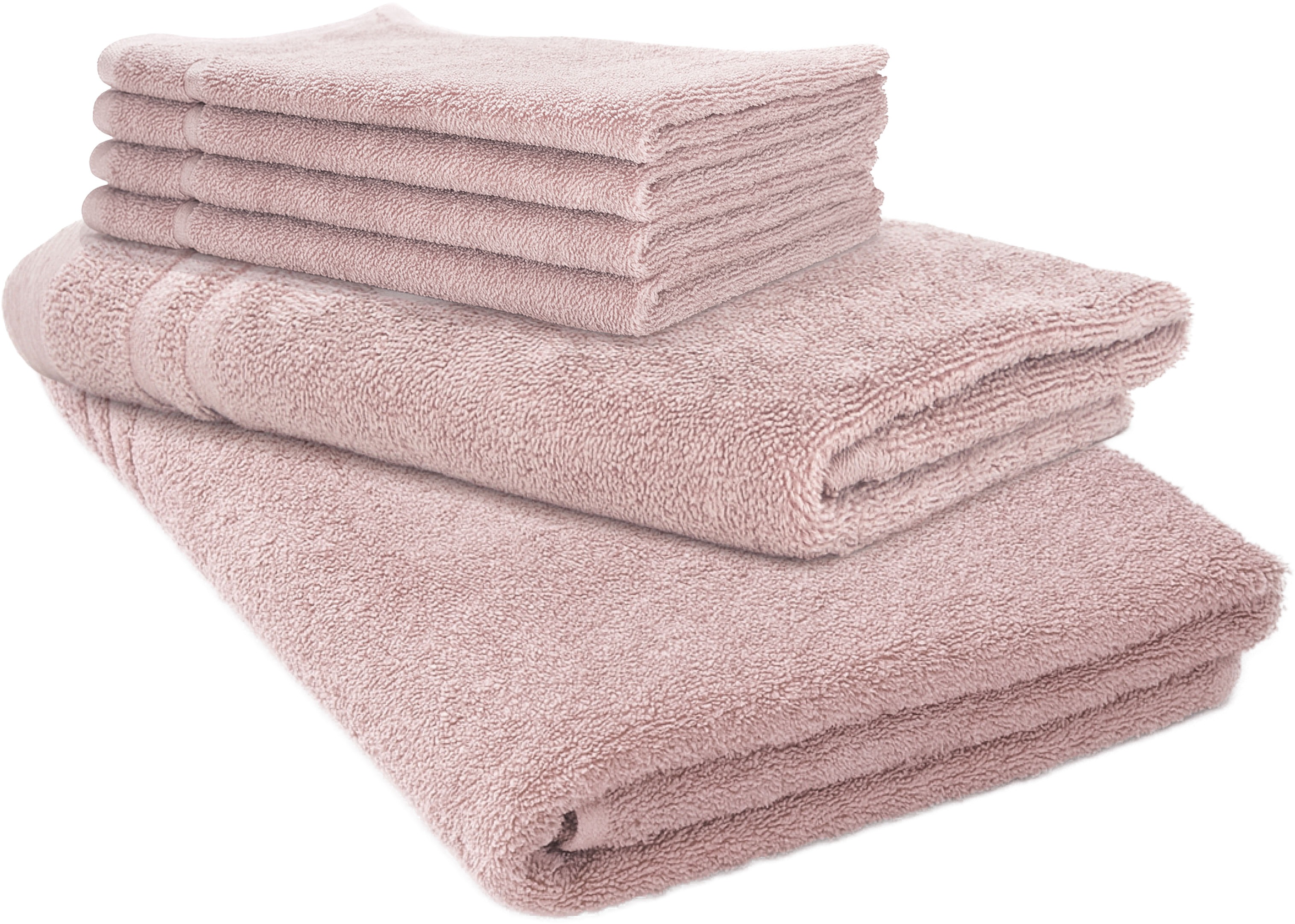 Siguro Súprava uterákov a osušky Comfy Touch XL, Dusty Pink