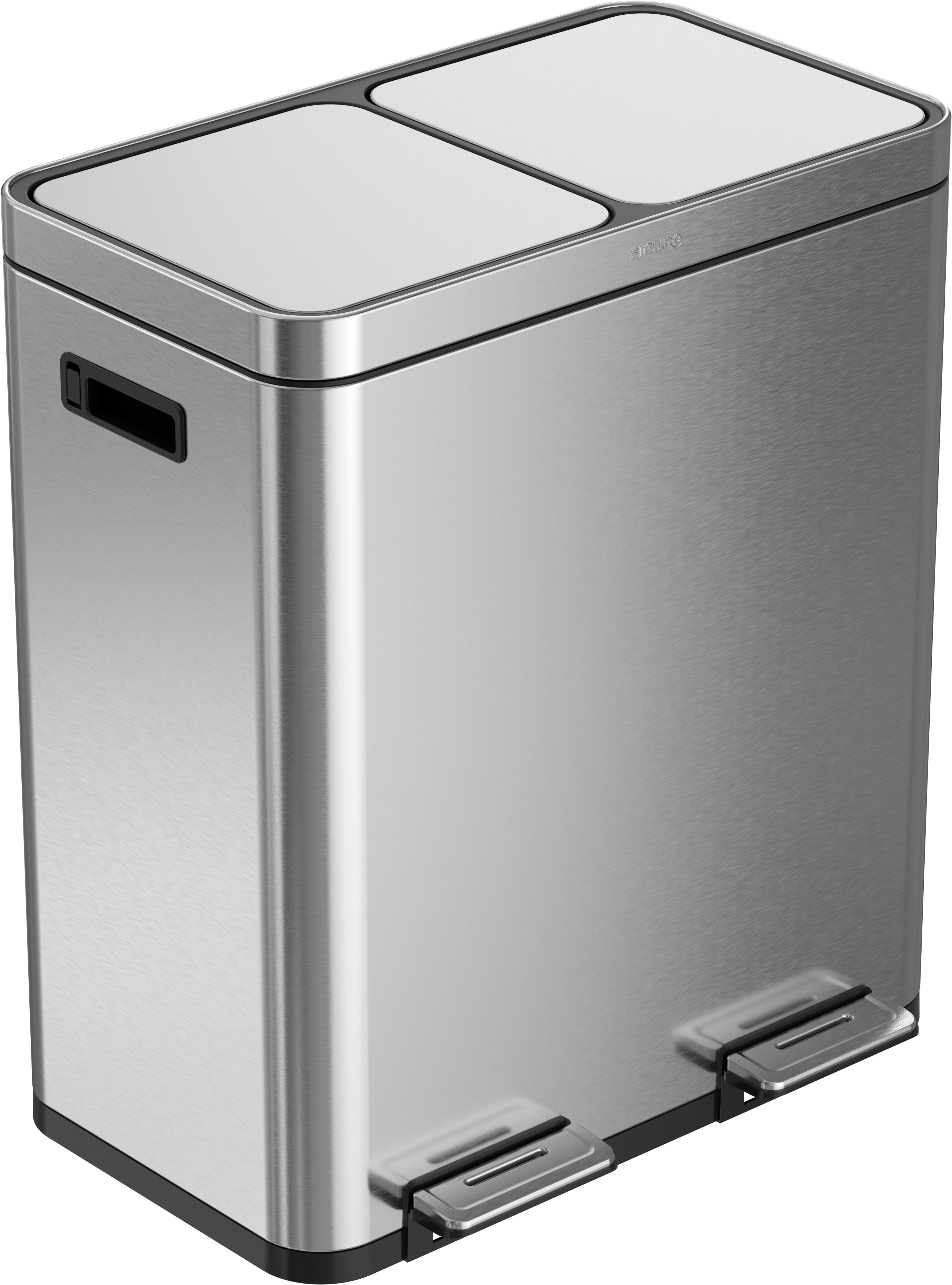 Siguro Odpadkový kôš Smart2Sort, 2 nádoby na triedený odpad, 2 x 30 l