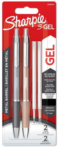 SHARPIE S-GEL 0,7 mm, 2 ks
