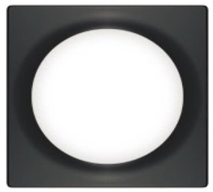 Fibaro Walli Rámček, vyhotovenie matný antracit