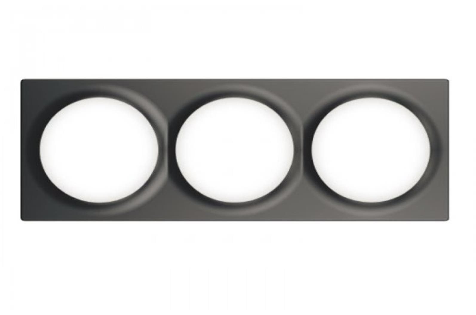 Fibaro Walli Trojrámček, vyhotovenie matný antracit