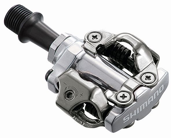 Shimano PD-M540 SPD zarážky SM-SH51 strieborné