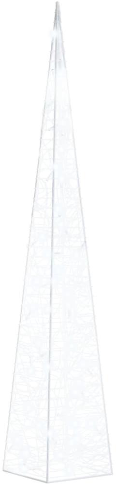 Shumee akrylový dekoratívny svetelný LED kužeľ studený biely 90 cm